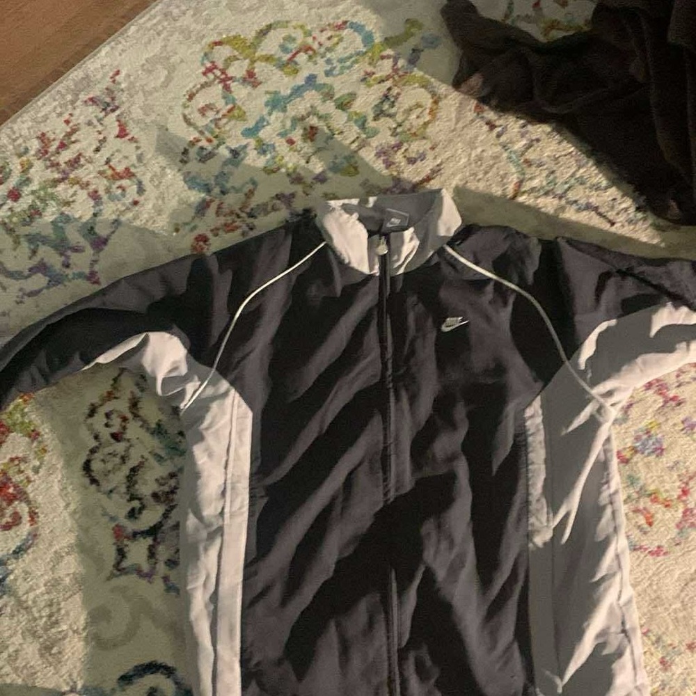 Nike Two-Tone Black and Gray Jacket